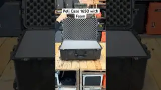 Peli Case 1650 mit Rasterschaumstoff -  das Innere und der Schaumstoff #pelicancase #pelicase