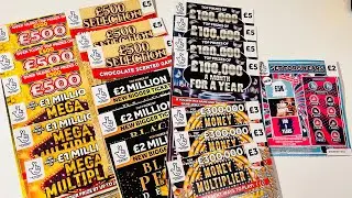 🥶£91 Super Sunday mix🌊 All strips ⭐️📆🤿🍫📦💷 swag bag win!🤭lots of tapping🥴