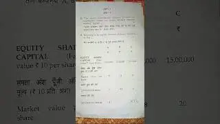 M. Com. 2nd Semester CBCS Schemew MDU Rohtak University Exam 2023 FINANCIAL MANAGEMENT #shorts