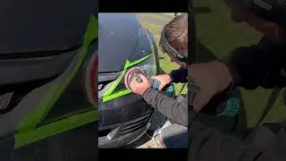 Headlight restoration in 90 seconds #headlightcleaning #carwashtips #howtocleanyourcar