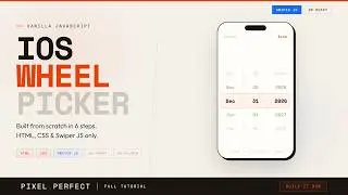 Create a Smooth iOS Date Picker Without React