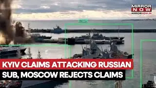 Россия отвергает заявление Украины об уничтожении подводной лодки, утверждая, что ущерба не было,...