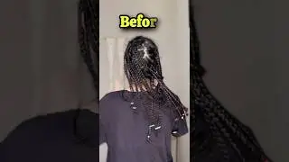 Kinky Perm at home | Perm Hair | Unbraiding my hair after 24 hours#goviral #braids #hairstyle
