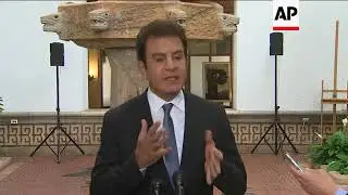Honduras presidential challenger denounce fraud before OAS