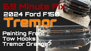 F150 Tremor - Painting Front Tow Hooks