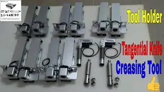 Parts for CNC Knife Cutting Plotter #AirCylinder #ToolHolder #TangentialKnife #CreasingTool