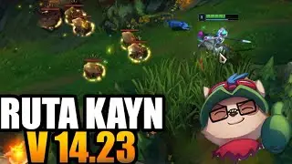 LA MEJOR RUTA DE FARM CON KAYN - LoL Parche 14.23