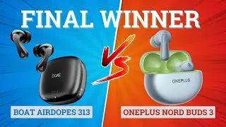boAt Airdopes 313 vs OnePlus Nord Buds 3 🔥 Music, Gaming & Mic Test⚡️