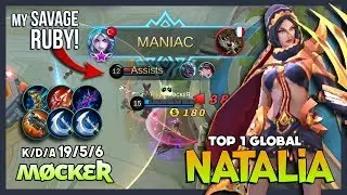 Never Walk Alone or You're Next! ʍøcκεƦ Top 1 Global Natalia ~ Mobile Legends