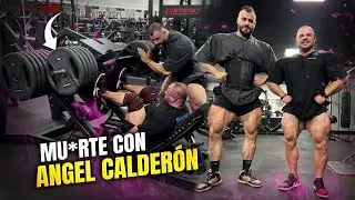 ENTRENO PIERNA A MUERT&pound; CON ANGEL CALDERON