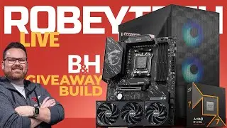 PC Giveaway and Build of $2000 B&H Gaming PC Build (Ryzen 7 9700x / RTX 5070)
