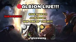 🔴[Albion live] Chill corrupted dungeons!|!free mount give away! (EAST)