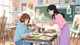 Spanish Conversation Practice | Student Asking Teacher for Advice