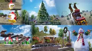 PUBG Mobile Christmas Mode HDR Gameplay | Game For Peace