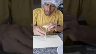 PRODU&Ccedil;&Atilde;O DE MINI RABINHO DE TATU #coxinha #fastfood #nordeste
