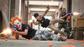 ALPHA Nerf War: Elite Warriors vs Crime Syndicate | The Ultimate Nerf Guns Takedown