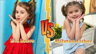 Eva Bravo VS Halston Fisher (The Fishfam) Transformation 👑 New Stars From Baby To 2024