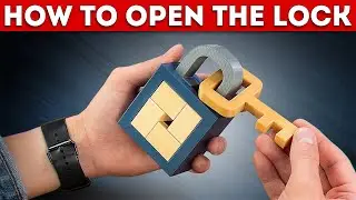 TRY TO INSERT THE KEY INTO THE LOCK | Almost Impossible to solve