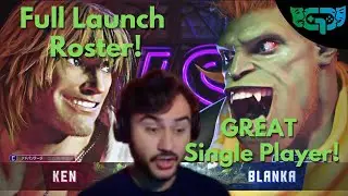 FULL Launch Roster Revealed! Guil Reacts to Street Fighter 6 TGS Presentation - World Tour Mode