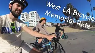 January Bicycle Ride In Los Angeles