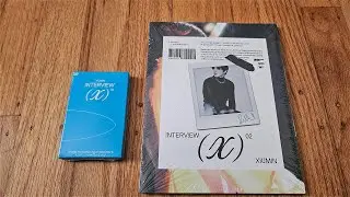 Xiumin 2nd Mini Album Interview X Unboxing (Photobook Min and Platform Ver.)