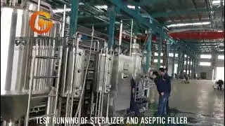 Fruit Jam Tube in Tube Sterilizer and Aseptic Filler#filler #machine #manufacturing #automobile