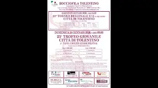 Weekend denso di appuntamenti per i giovani alla Bocciofila Tolentino