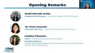 2024 CA College Affordability Summit General Session
