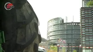 La manifestation des agriculteurs alsaciens à Strasbourg