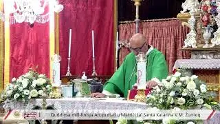 Quddiesa Live mill-Parroċċa ta&rsquo; Santa Katarina V.M. Żurrieq &ndash; 30 ta Awissu 2025