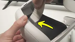 Meta Quest 3:  How to Insert the Top Strap of The Headset Strap