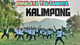 Ultimate Outdoor Yoga Experience in Kalimpong ||Himalaya Yog Sanshta ||Kalimpong ||Yoga Practice