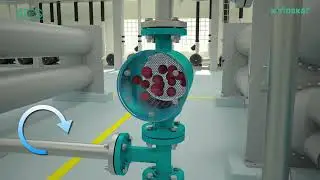 Automatic tube cleaning system for condenser