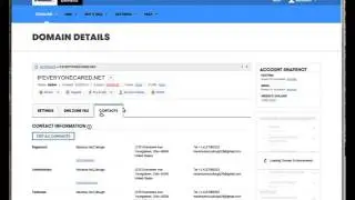 HOW TO CHANGE YOUR DOMAIN CONTACT INFORMATION