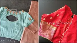 Latest Back Neck Designs for Blouses 2022|| New Blouse Back Neck Designs 2022 || Blouse Back Necks