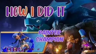 HOW I DID IT || COC PAINTER CHAMPION || @abiR_306