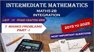 Inter 2nd Year Maths | Chapter-6 | Integration | 7 Marks IMP | Reduction Formula@V V Lakshmi classes