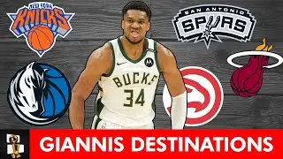 BOMBSHELL NBA Trade Rumors:  Giannis Antetokounmpo Destinations Before 2026 NBA Trade Deadline