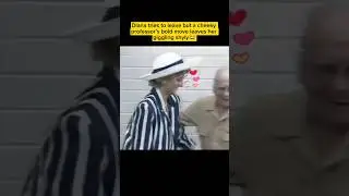 Diana tries to leave but a cheeky professor&rsquo;s bold move leaves her giggling shyly😂