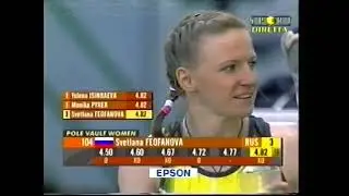 SVETLANA FEOFANOVA (RUS) @Stuttgart 2007 - Grand Prix Final - Pole Vault Women