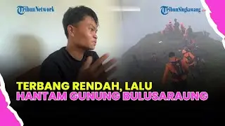 🔴KRONOLOGI ATR 42 JATUH: TERBANG RENDAH, HANTAM GUNUNG LALU MELEDAK