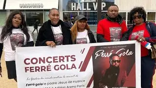 FERRE GOLA & Les Goloises 2&egrave;me  visite Adidas arena & balade sur Paris