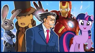 The Bizarre World of Ace Attorney Crossovers
