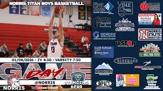 🏀 Norris Boys Basketball vs Standing Bear, 1-08-2026