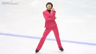 [4K60p] 김아론 Aaron KIM SP | 종합선수권 Korean Nationals (DAY1) | Jr. Men #4 | 명진중3 | 2024-01-04