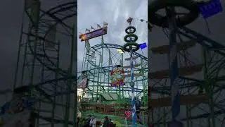 KIRMES KASSEL CITY GERMANY ALPEN COASTER #shorts