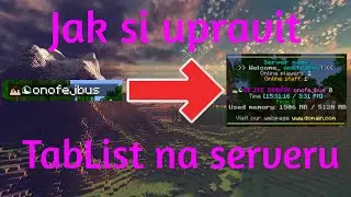 Jak si upravit TabList na serveru | TAB