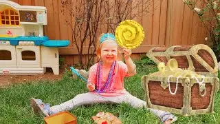 KIARA FINDING A TREASURE WITH DADDY🔍💎💍(❁&acute;◡`❁)