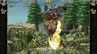 Metal Slug SB Fanthology v0.8 : Metal Slug Tour (Two Player) - Metal Slug 4 Mission 2 (Hard Mode)