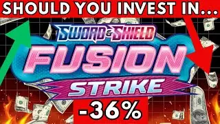 SHOULD YOU INVEST IN FUSION STRIKE? -36% CRASH! - POKEMON INVESTING